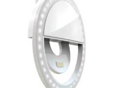 Lampa circulara selfie LED pentru telefon